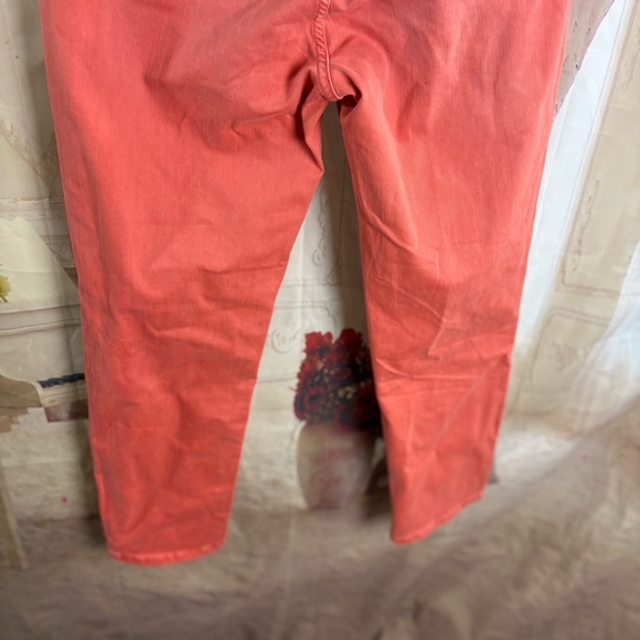 NEW Soft Surroundings Women's pull on Orange Jeans - Picture 7 of 11